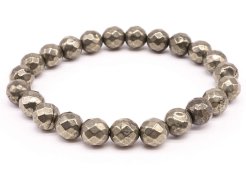 Armband Pyriet geslepen kralen 8mm