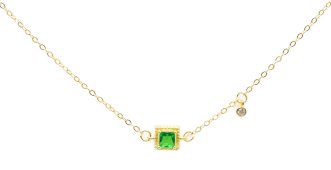 Armband Zilver 925 Enkel Vierkant