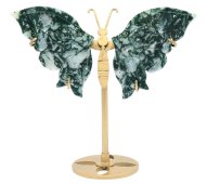 Vlinder Mosagaat op sokkel 14cm