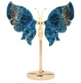 Vlinder Apatiet op sokkel 14cm