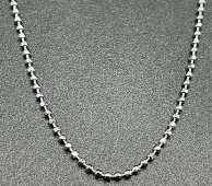 Ketting Zilver 925 Bolletjes 1mm 45cm