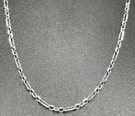 Ketting Zilver 925 Rechthoeken 1.5mm 45cm