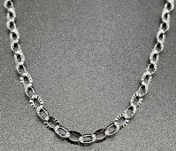 Ketting Zilver 925 Hangslotjes 2.5mm 45cm