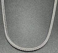 Ketting Zilver 925 'Fox Tail' 1.1mm 45cm