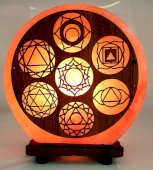 Zoutlamp 7 Chakra's 5KG