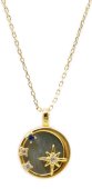 Ketting Zilver 925 Labradoriet & Sterren