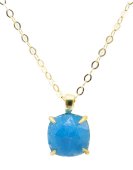 Ketting Zilver 925 Apatiet Vierkant