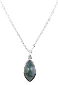 Ketting Zilver 925 'Zilveren Traan' - Mosagaat