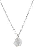 Ketting Zilver 925 'Wild Kristal' - Bergkristal