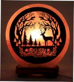 Zoutlamp Hert in het Bos 5KG