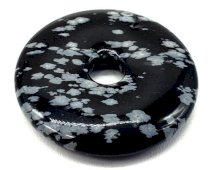 Donut Sneeuwobsidiaan 3cm
