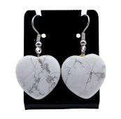 Oorbellen Hart Howliet 4cm