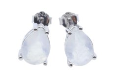 Oorbellen Zilver 925 Maansteen Traan