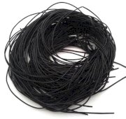Zwart hangerkoord 100cm - 10pcs