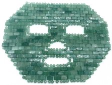 Meditatiemasker Volledig Groene Aventurijn
