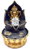 Fontein Hars Ganesh Lotus Verguld 29cm