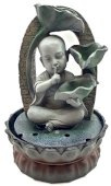 Fontein Hars Zwijgende Monnik 29cm