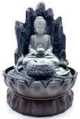 Fontein Hars Boeddha op Hand 29cm