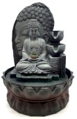 Fontein Hars Dubbele Boeddha 29cm