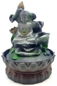 Fontein Hars Boeddha Lotus & Waterval 28cm
