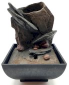 Fontein Hars Verlaten Strand 19cm