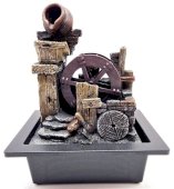 Hars fontein Watermolen 29cm