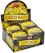 Wierook HEM Kegels Gold Rain
