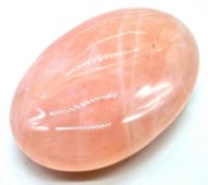 Getrommelde Steen XL Rozenkwarts 6cm