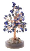 Geluksboom Lapis Lazuli op Agaat 14cm