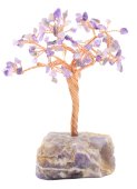 Geluksboom Amethist basis Amethist 14cm