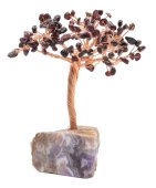 Geluksboom Granaat basis Amethist 14cm