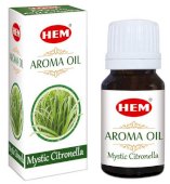 Olie HEM Citroengras 10mL - 12pcs