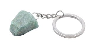 Sleutelhanger Groene Aventurijn ruw 3cm