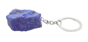 Sleutelhanger Lapis Lazuli ruw 3cm