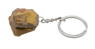 Sleutelhanger Tijgeroog ruw 3cm