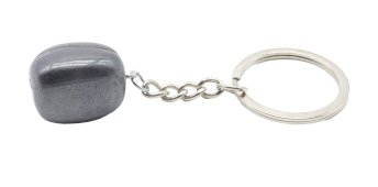 Sleutelhanger Hematiet getrommeld 3cm