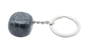 Sleutelhanger Kambaba Jaspis getrommeld 3cm