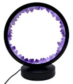 Sfeerlamp Amethist 21cm