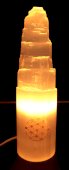 Seleniet Lamp Berg Gegraveerd 30cm - Levensbloem