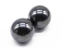 Paar Magneet Hematiet Rond