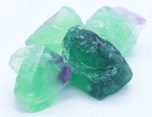 Groene Fluoriet 'AAA' ruw 200g