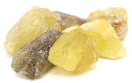 Citrienkwarts 'A' ruw 1Kg