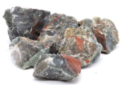 Afrikaanse Bloedjaspis 'A' ruw 1Kg
