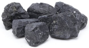 Zwarte Toermalijn 'A' ruw 1Kg
