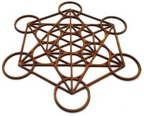 Plaat Metatron Gesculpteerd Hout 20cm