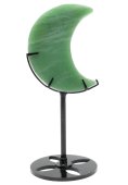 Maan Groene Aventurijn op sokkel 16cm