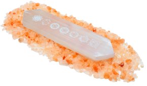 Massagepunt Seleniet 7 Chakra's 15cm