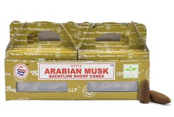 Backflow Kegels Satya Arabische Muskus 6pcs