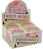 Wierook HEM Kegels Witte Muskus