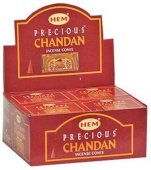 Wierook HEM Kegels Precious Chandan